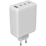 CANYON CU140ACC GaN 150W Charger - 3xPD, 1xQC, EU Plug, White
