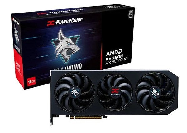 PowerColor Hellhound RX 9070 XT 16GB Graphics Card