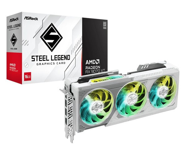 ASROCK AMD Radeon RX 9070 XT SL 16GB Graphics Card