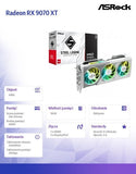ASROCK AMD Radeon RX 9070 XT SL 16GB