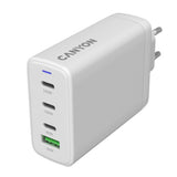 CANYON CU140ACC GaN 150W Charger - 3xPD, 1xQC, EU Plug, White