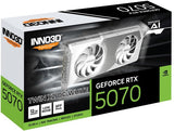 INNO3D GeForce RTX 5070 TWIN X2 OC WHITE 12GB GDDR7 Graphics Card