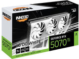 Inno3D GeForce RTX 5070 Ti X3 OC WHITE 16GB GDDR7 Graphics Card