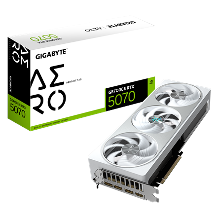GIGABYTE GeForce RTX 5070 AERO OC 12GB