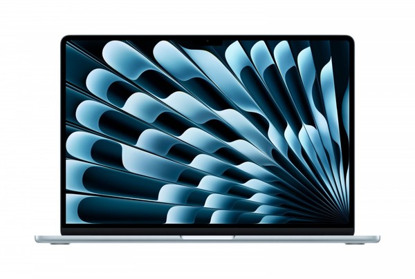 Apple MacBook Air laptop - 15" screen - Apple M4 10C CPU, 10C GPU - 24GB RAM - 512GB SSD - English keyboard - Sky Blue