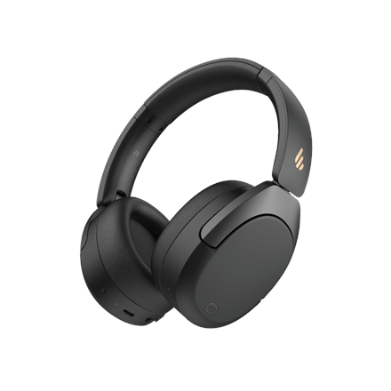 Edifier W830NB Wireless Noise-Cancelling Over-Ear Bluetooth Headphones - Black