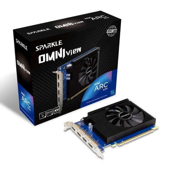 SPARKLE Intel Arc A310 Omni View 4GB Graphics Card