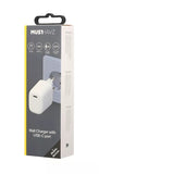 Travel Charger 17W Dual USB-A - White by Musthavz