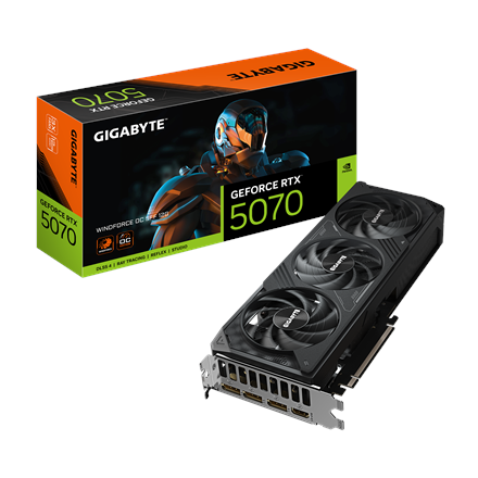 GIGABYTE GeForce RTX 5070 WINDFORCE OC 12GB