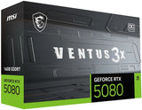 MSI GeForce RTX 5080 16G VENTUS 3X OC Graphics Card