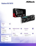 ASROCK AMD Radeon RX 9070 Challenger 16GB Graphics Card