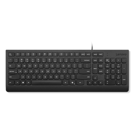 Lenovo Essential Wired Keyboard - US English - Black