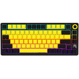 LORGAR KBP7075W Wireless 75% Mechanical Gaming Keyboard Pro - Black/Yellow (EN Layout)