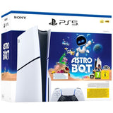 Sony PlayStation 5 Slim Console with Astro Bot - 1TB SSD, 16GB GDDR6 RAM, BD-ROM (4K UHD)