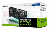 PNY GeForce RTX 5070 12GB Overclocked Triple Fan DLSS4 Graphics Card