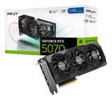 PNY GeForce RTX 5070 12GB Overclocked Triple Fan DLSS4 Graphics Card