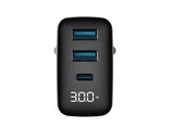 Havit UCLE001 EU GaN Tri-Port 30W Charger - Black