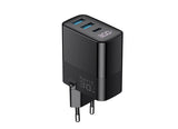 Havit UCLE001 EU GaN Tri-Port 30W Charger - Black