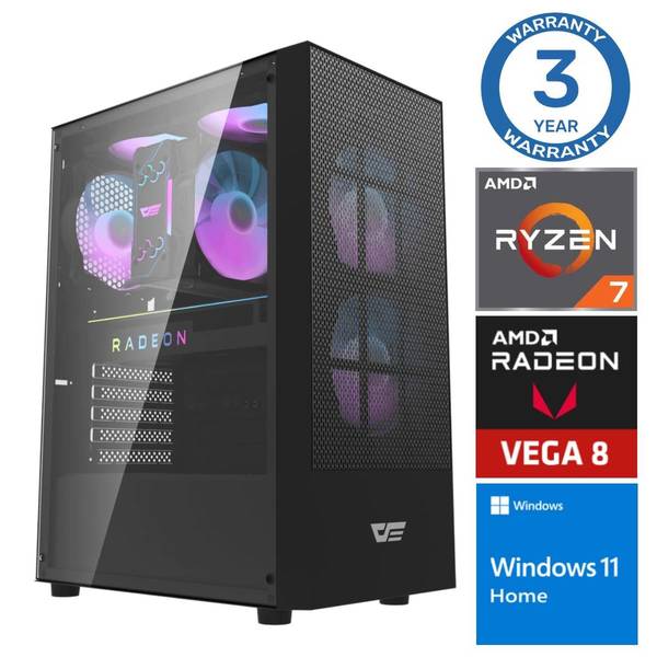 INTOP Ryzen 7 5700G 16GB 1TB SSD M.2 NVME Radeon RX Vega 8 WIN11