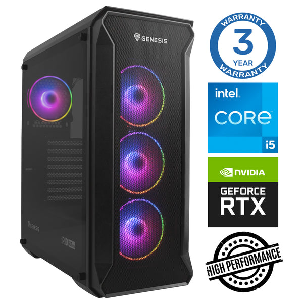 INTOP i5-12400F 32GB 1TB SSD M.2 NVME RTX5070 12GB no-OS