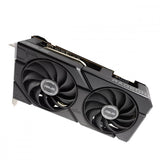 Graphics Card-ASUS-AMD Radeon RX 7600-8 GB-GDDR6-128 bit-PCIE 4.0 8x-Two and Half Slot Fansink-1xHDMI-3xDisplayPort-DUAL-RX7600-O8G-EVO