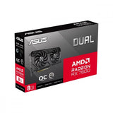 ASUS DUAL Radeon RX 7600 OC Edition 8GB GDDR6 Graphics Card