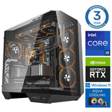 INTOP AQUA Ryzen 7 9800X3D 64GB DDR5 1TB SSD M.2 NVME RTX5070Ti 16GB WIN11