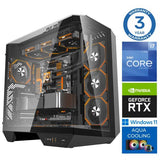 INTOP AQUA Ryzen 7 9700X 32GB DDR5 1TB SSD M.2 NVME RTX5070 12GB WIN11