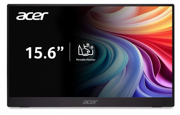 Acer - PM161Q B1bmiuux - 15.6 " - IPS - FHD - 16:9 - 60 Hz - 4 ms - 1920 x 1080 pixels - 250 cd/m² - HDMI ports quantity 1 - Black - Warranty 24 month(s)