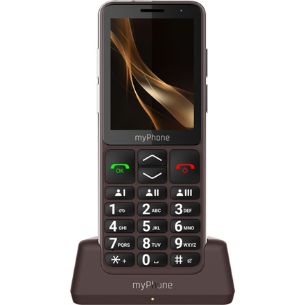 myPhone Bueno LTE Praline Collection - Brown - 2.8" IPS Display - 48MB RAM - 128MB Storage