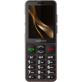 myPhone Bueno LTE Praline Collection - Brown - 2.8" IPS Display - 48MB RAM - 128MB Storage
