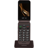 myPhone Harmony LTE Praline Collection - Brown - 2.8"+1.44" IPS - 48MB/128MB - Single SIM