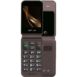 myPhone Harmony LTE Praline Collection - Brown - 2.8"+1.44" IPS - 48MB/128MB - Single SIM