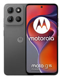 Motorola Moto G15 Power 4G Smartphone - 256GB, 8GB RAM, 6000 mAh, Gray
