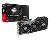 ASROCK Radeon RX 9070 XT Steel Legend Dark 16GB Graphics Card
