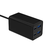 Gembird TA-UC-2A2C-PD65-01-BK 65W USB-C PD & USB-A Fast Charger - Black