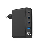 Gembird TA-UC-2A2C-PD65-01-BK 65W USB-C PD & USB-A Fast Charger - Black