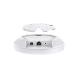 TP-LINK BE3600 Ceiling Mount Wi-Fi 7 Access Point - EAP723 - 802.11ax - 688+2882 Mbit/s - MU-MiMO Yes - PoE in
