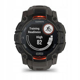 Garmin Instinct 3 Solar Smartwatch - 50mm, Black with Carbon Strap