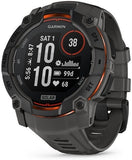 Garmin Instinct 3 Solar Smartwatch - 50mm, Black with Carbon Strap