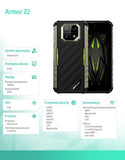 Smartphone Armor 22 4G 9/128GB - Green
