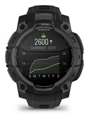 Garmin Instinct 3 - 45mm AMOLED Smartwatch with Black Strap