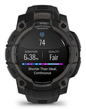 Garmin Instinct 3 - 45mm AMOLED Smartwatch with Black Strap