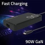 Charger 90W USB-C PD Power Adapter 5V-20V 4.5A