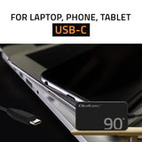 Charger 90W USB-C PD Power Adapter 5V-20V 4.5A
