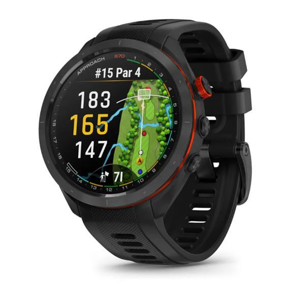 Approach S70 GPS Golf Watch, 47mm, Black (EU/AUS/NZ)