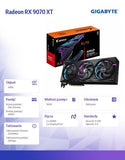 GIGABYTE AORUS Radeon RX 9070 XT ELITE 16GB GDDR6 Graphics Card