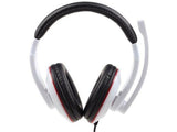 Gembird Headphones with Microphone and Volume Control - White