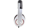 Gembird Headphones with Microphone and Volume Control - White
