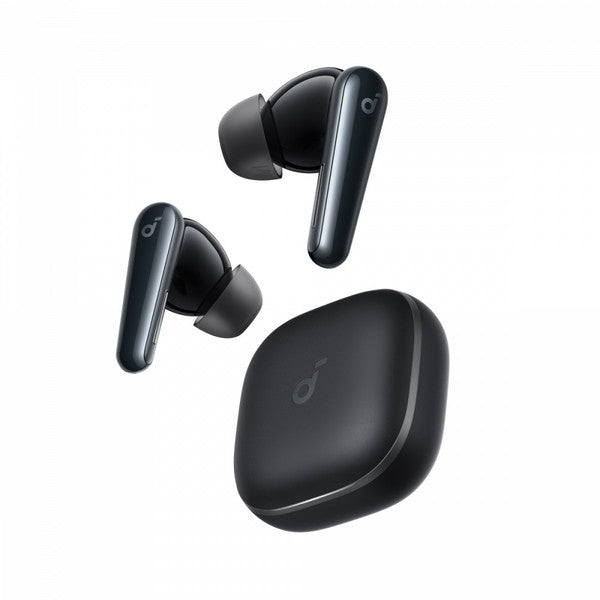Anker Soundcore Liberty 5 black wireless headphones - Real-time ambient noise cancellation with ANC 3.0 - Dolby Audio sound - Integrated 6 AI micro...